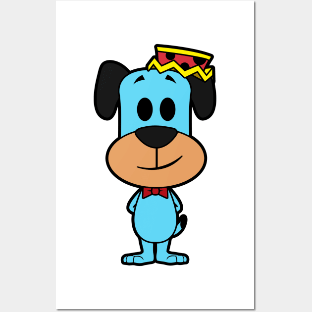 Huckleberry Hound Wall Art by bonekaduduk